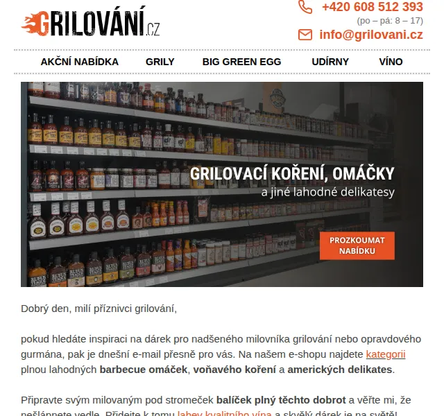 Grilování.cz: Delikatesy z USA – červenec 2026 | Nuslet.cz
