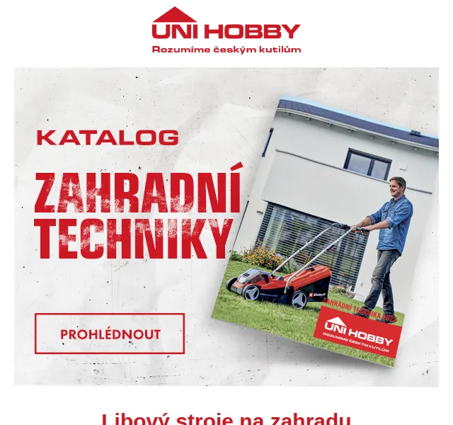 UNI HOBBY: sekačky a křovinořezy Riwall od 5 790 Kč – červenec 2026 | Nuslet.cz