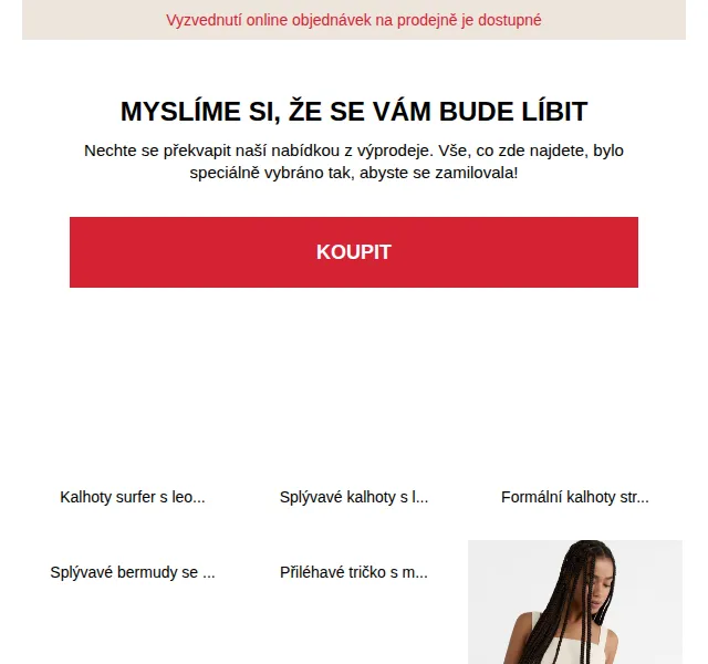 Stradivarius: Výprodej kalhot a triček – červenec 2026 | Nuslet.cz
