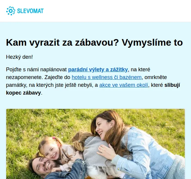 Slevomat: Rodinné pobyty a zážitky – červenec 2026 | Nuslet.cz