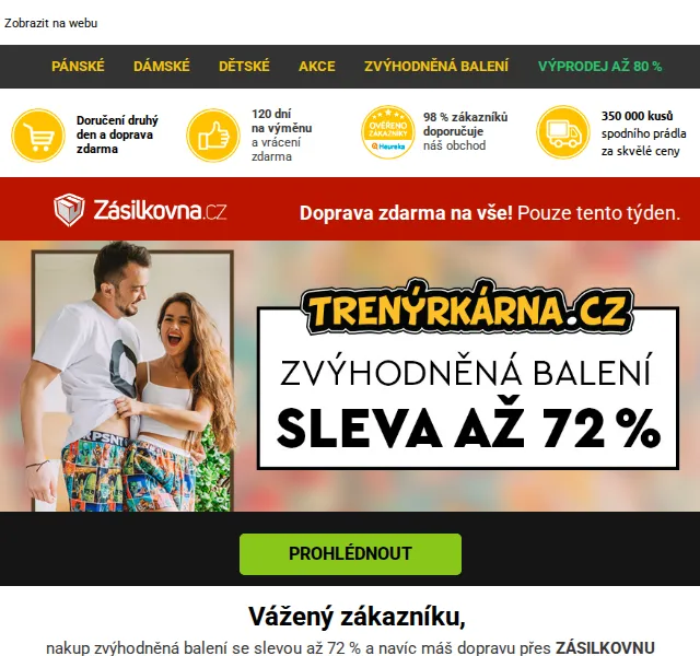 Lukáš z Trenýrkárna.cz: Multibalení až -72 % doprava zdarma – červenec 2026 | Nuslet.cz