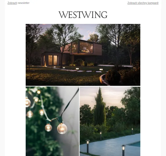 Westwing: Průvodce venkovním osvětlením – červen 2026 | Nuslet.cz