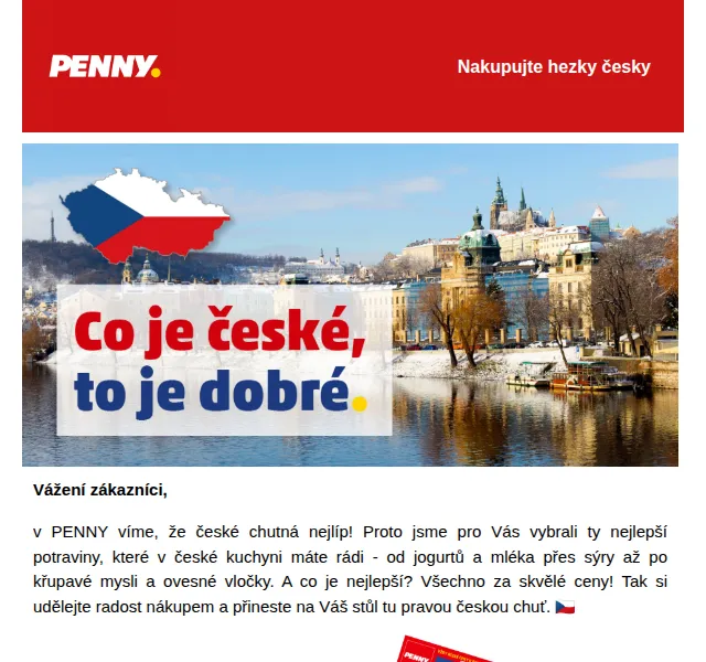 Penny: České potraviny + 40% sleva na Vivess – únor 2025 | Nuslet.cz