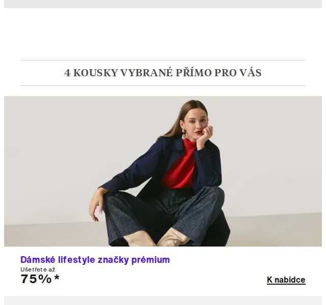 Lounge by Zalando: Pepe Jeans, Puma, GANT – až 75 % | duben 2026