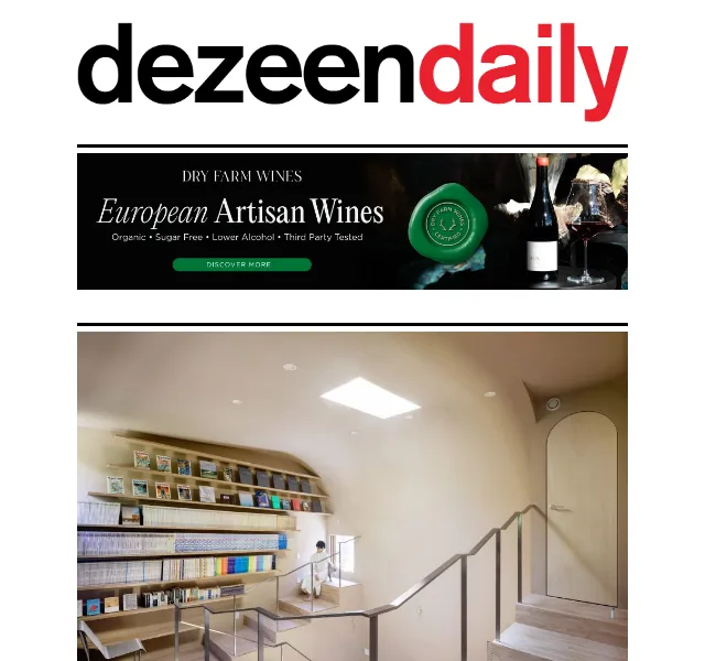Dezeen Daily: Architektonické novinky a design – červenec 2026 | Nuslet.cz