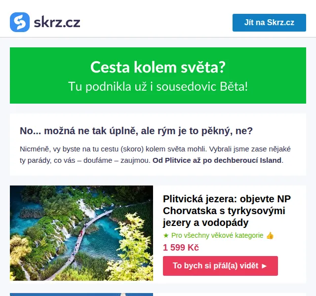 Skrz: Dovolená po celém světě – červen 2026 | Nuslet.cz