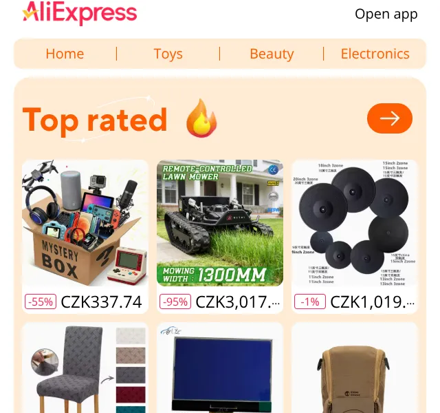 AliExpress: sleva až 95 % – duben 2026 | Nuslet.cz