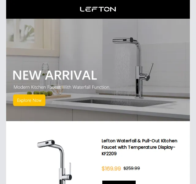 Lefton Sanitary: Kuchyňské baterie se slevou – červenec 2026 | Nuslet.cz