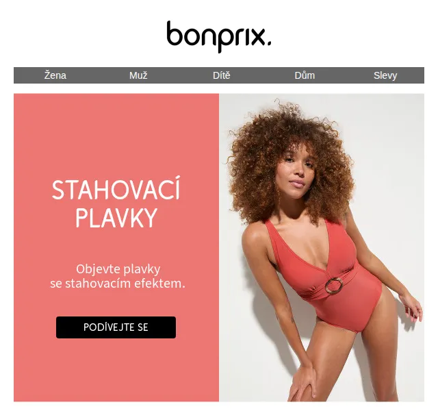 bonprix: nová kolekce stahovacích plavek – červenec 2026 | Nuslet.cz