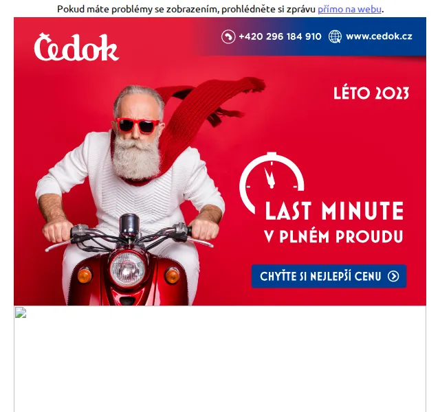 Čedok: Letní last minute nabídka – červen 2026 | Nuslet.cz