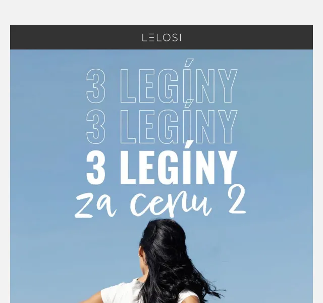 LELOSI: 3 legíny za cenu 2 – červen 2026 | Nuslet.cz