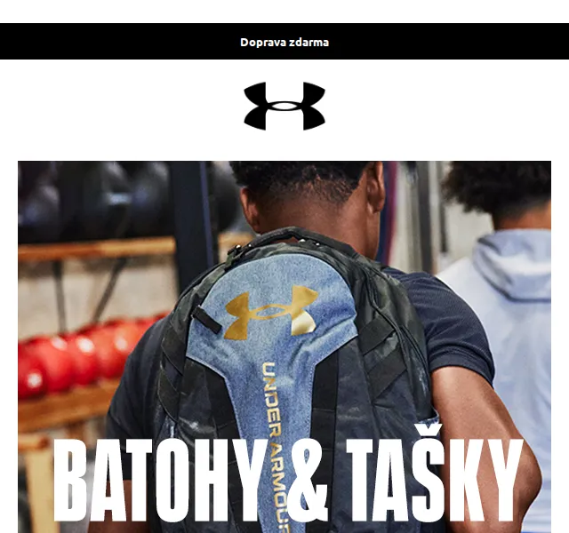 Under Armour: Batohy a tašky se slevou 20 % – červenec 2026 | Nuslet.cz