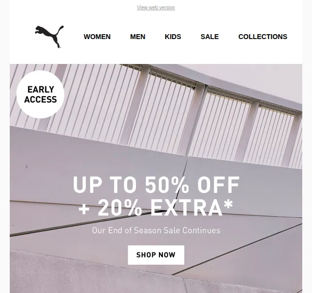 PUMA: Extra 20% sleva na výprodej – červenec 2026 | Nuslet.cz