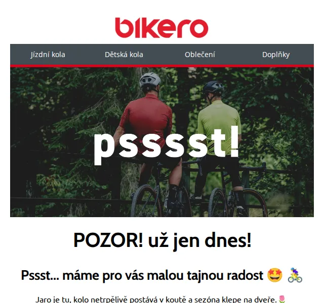 czbikero: Tajná sleva 7 % na jízdní kola – červenec 2026 | Nuslet.cz