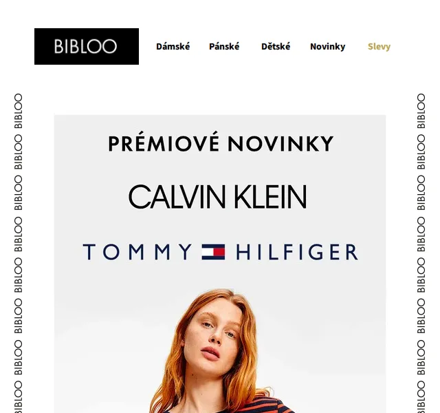 BIBLOO: Sleva 20 % na Calvin Klein a Tommy Hilfiger – červen 2026 | Nuslet.cz