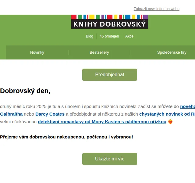 KnihyDobrovsky.cz: Knižní novinky – únor 2026 | Nuslet.cz