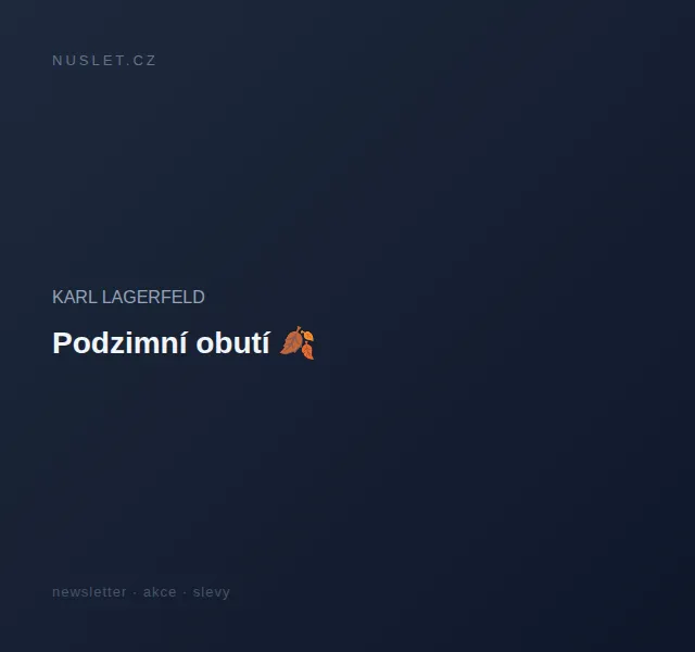 VERMONT: Podzimní obutí – červen 2026 | Nuslet.cz