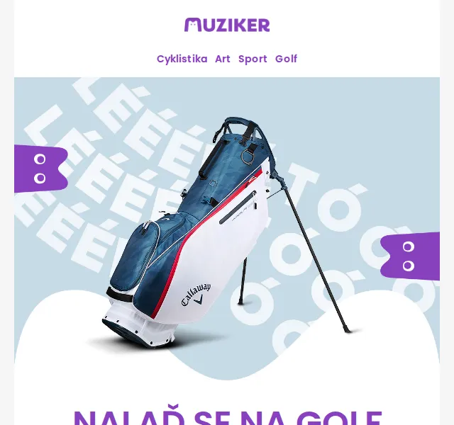 Muziker: Golfová výbava pro profíky i nováčky – červenec 2026 | Nuslet.cz