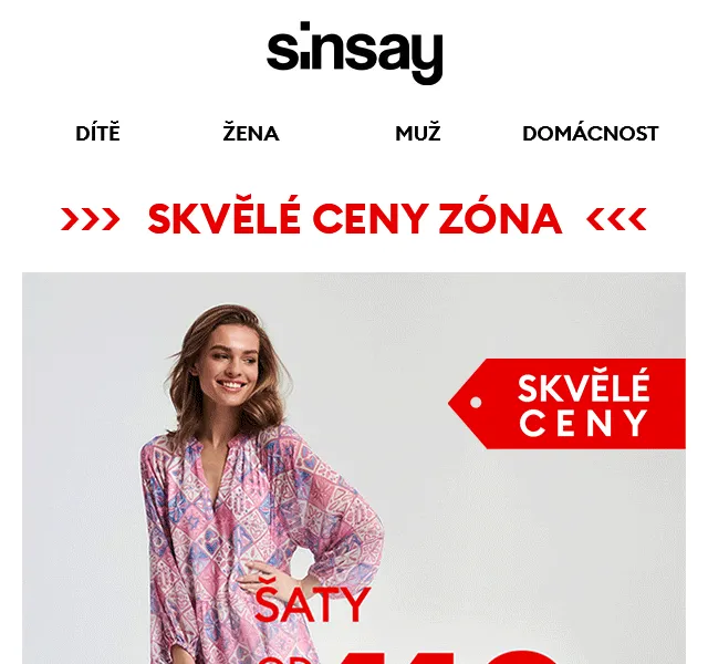 Sinsay: Skvělé outfity za skvělé ceny – červen 2026 | Nuslet.cz