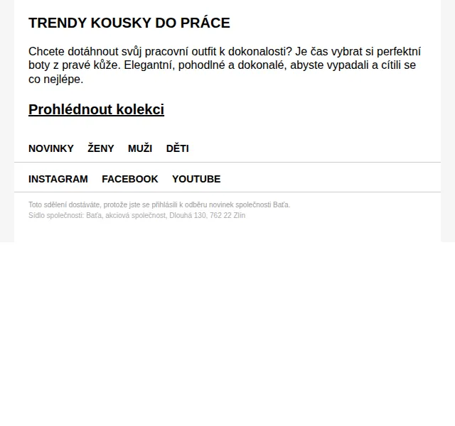 Baťa: kožené boty do práce – červenec 2026 | Nuslet.cz