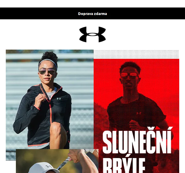 Under Armour: Sluneční brýle pro sportovce – červen 2026 | Nuslet.cz