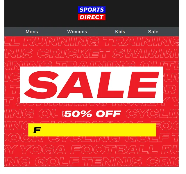 Sportsdirect.com: sleva až 50 % na výprodej – červen 2026 | Nuslet.cz