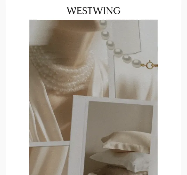 Westwing: luxusní interiér – hedvábí, mramor, French Edit | duben 2026