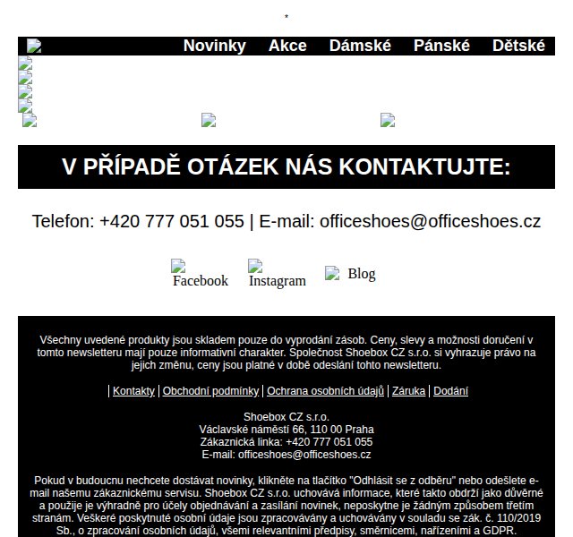 Office Shoes: Black Friday sleva – duben 2026 | Nuslet.cz