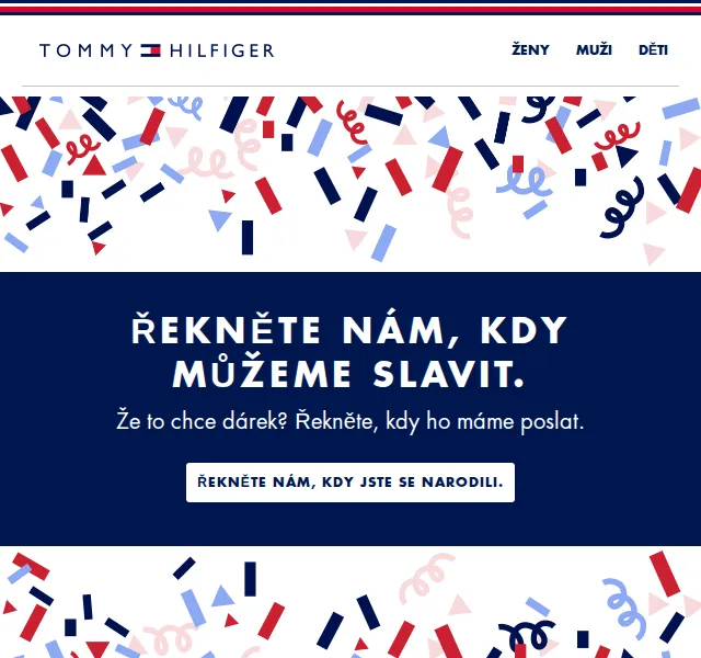 Tommy Hilfiger: Narozeninová akce – červen 2026 | Nuslet.cz