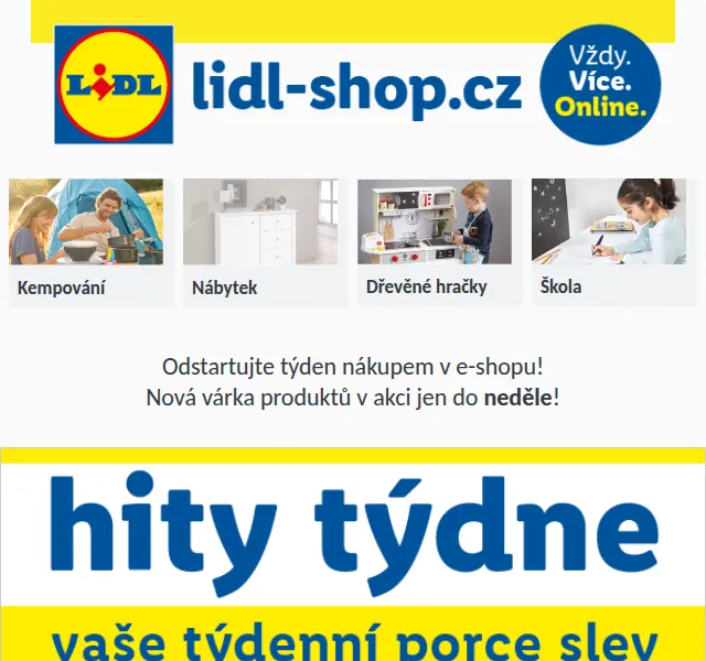 Lidl: Hity týdne – sekačka PARKSIDE a koloběžka Playtive – červen 2026 | Nuslet.cz