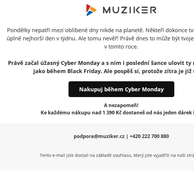 Muziker: Slevy jako na Black Friday – červen 2026 | Nuslet.cz