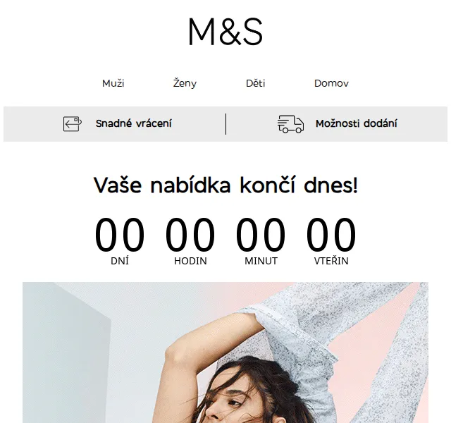 Marks and Spencer: Akce Goodmove 20 % – červen 2026 | Nuslet.cz