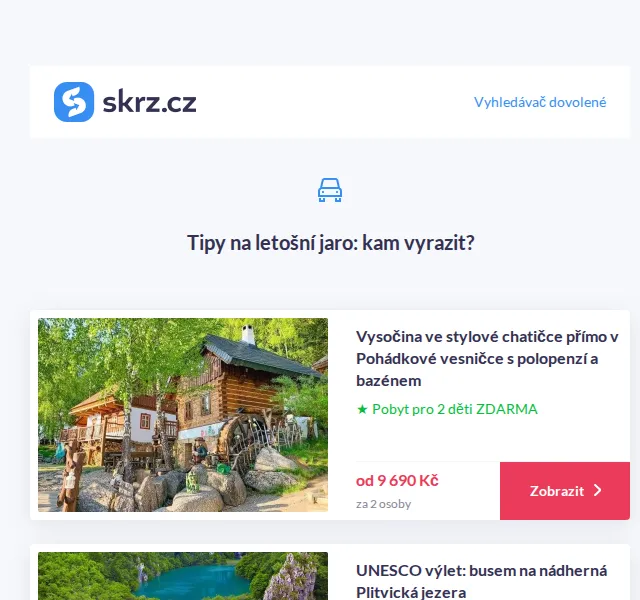 Vánoce na Skrz: slevy na dovolenou a zážitky – červenec 2026 | Nuslet.cz