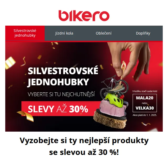 Czbikero: Silvestrovské jednohubky se slevou až 30 % – červenec 2026 | Nuslet.cz