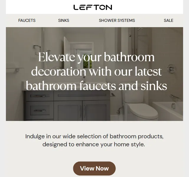 Lefton Sanitary: 15% sleva na novou kolekci koupelen – červenec 2026 | Nuslet.cz
