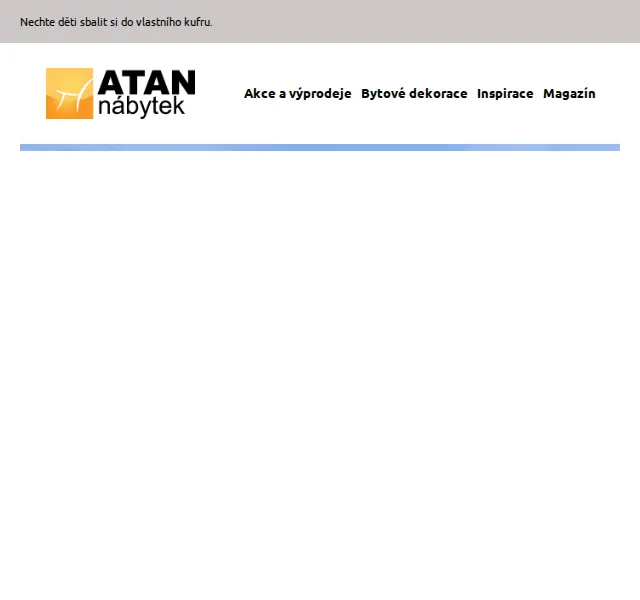 ATAN nábytek: Dětské kufry od 1 129 Kč – červenec 2026 | Nuslet.cz