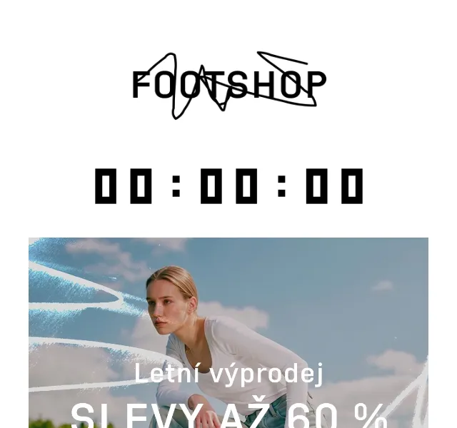 Footshop: Slevy až 60 % + Extra 10 % – Červen 2026