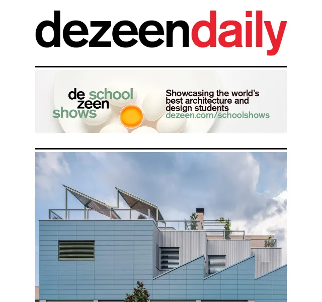 Dezeen Daily: Zaha Hadid mrakodrapy – červenec 2026 | Nuslet.cz