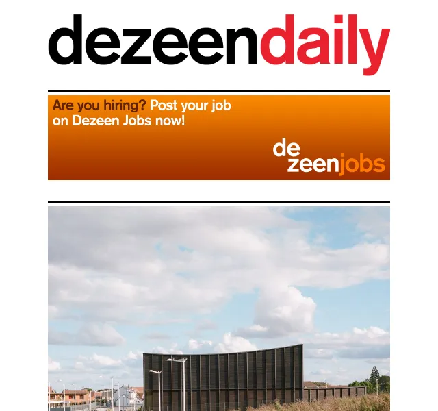 Dezeen Daily: Architektura a design – červen 2026 | Nuslet.cz