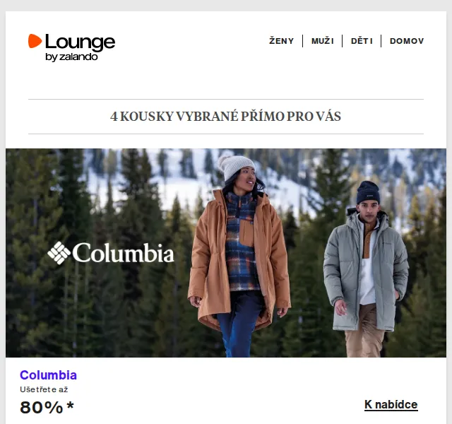 Lounge by Zalando: Columbia, LIU JO a Benetton – červenec 2026 | Nuslet.cz
