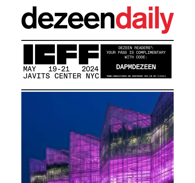 Dezeen Daily: Vertikální farma, deepfake podvod, designové novinky – červenec 2026 | Nuslet.cz