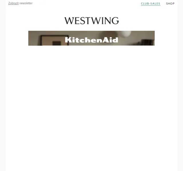 Westwing: KitchenAid roboty a příslušenství – červen 2026 | Nuslet.cz