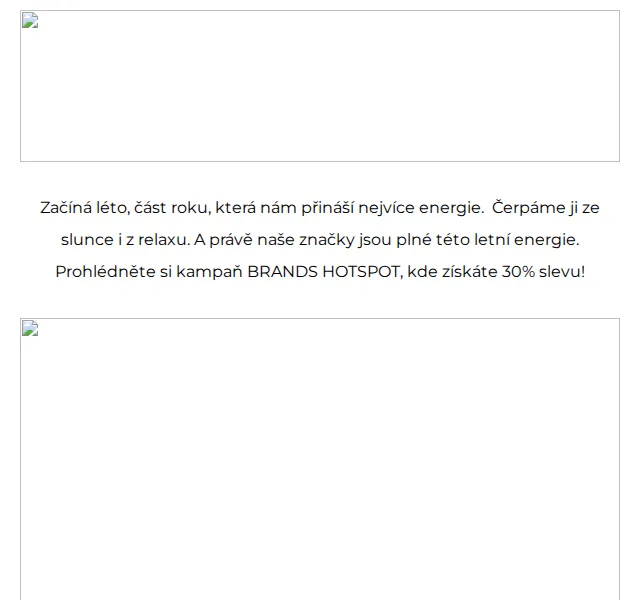 ANSWEAR.cz: -30 % na letní kolekci Brands Hotspot – červen 2026 | Nuslet.cz