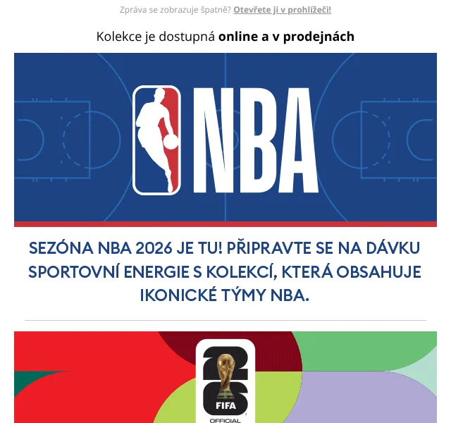 Sinsay: Kolekce NBA, FIFA, K-pop – červen 2026 | Nuslet.cz