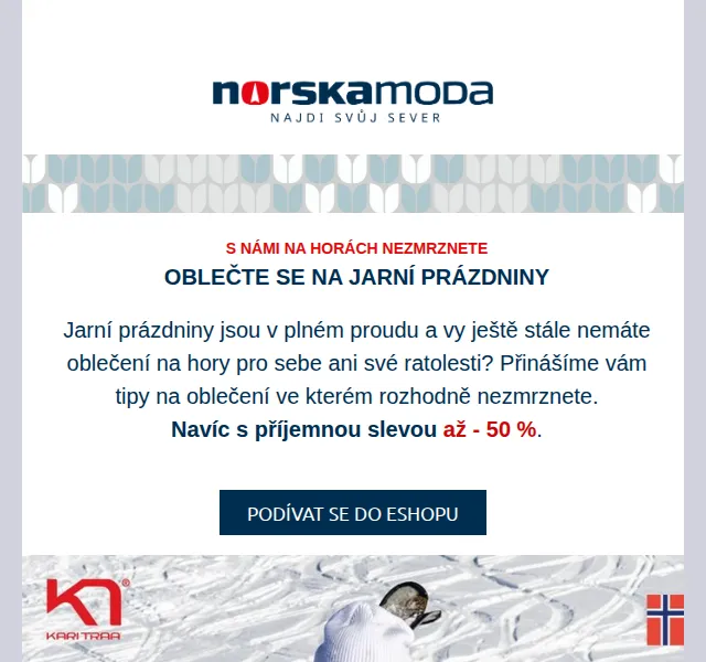 Norskamoda.cz: Zimní kolekce až -50 % – červen 2026 | Nuslet.cz