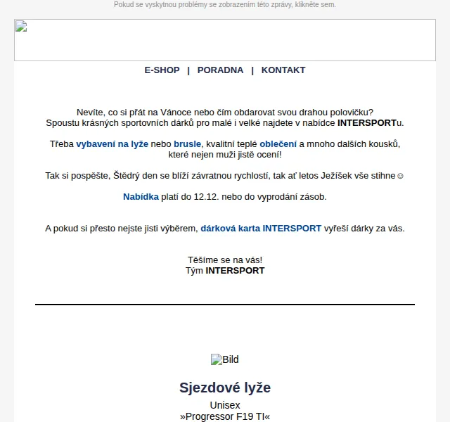 INTERSPORT: sleva až 31 % na lyžařské vybavení – červen 2026 | Nuslet.cz