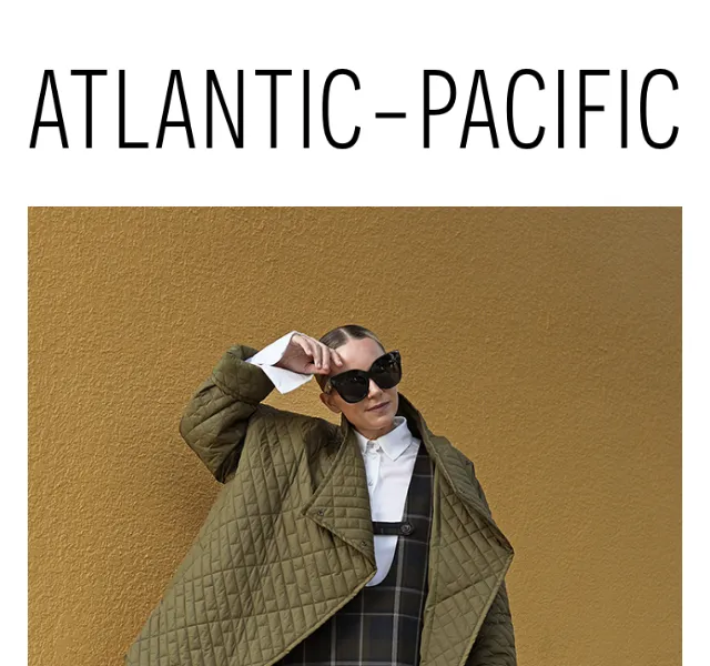 Atlantic-Pacific: Quilted Coat na podzim – červen 2026 | Nuslet.cz