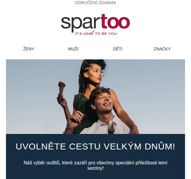 Spartoo: Slavnostní outfity s dopravou zdarma – červen 2026 | Nuslet.cz