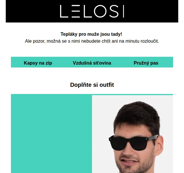 LELOSI: Nová kolekce dámských a pánských tepláků – červenec 2026 | Nuslet.cz