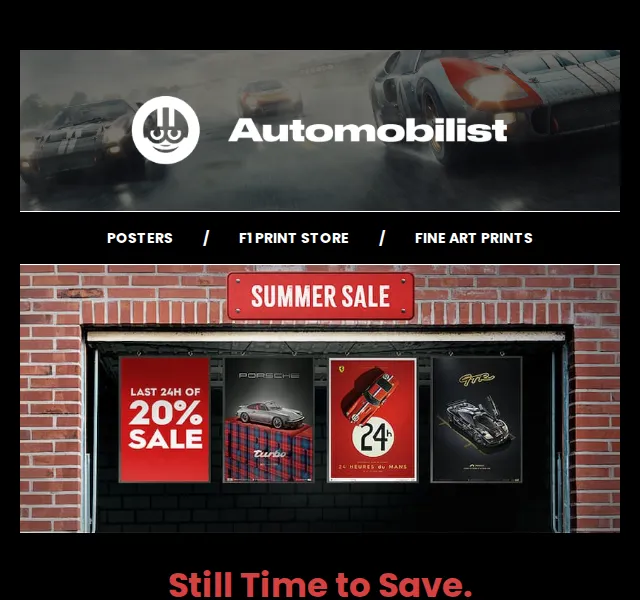 Automobilist: Summer Sale – 20% sleva končí – červen 2026 | Nuslet.cz
